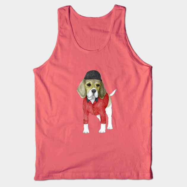 Beagle Tank Top by Barruf